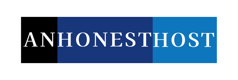 AnHonestHost Logo ReDesign 2025 - Dark